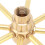 Brass Windmill Rotating Fountain Nozzle, 8 Holes, 2.5-3.0m Coverage 6