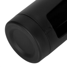 Wall Mount Disposable Coffee Cup Dispenser Organizer Black, 68.58x221.5mm
