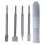 Hammer Drill Chisel Bit 4Piece 250mm Masonry Chisel Set Portable for Prying and Tile Removal 1