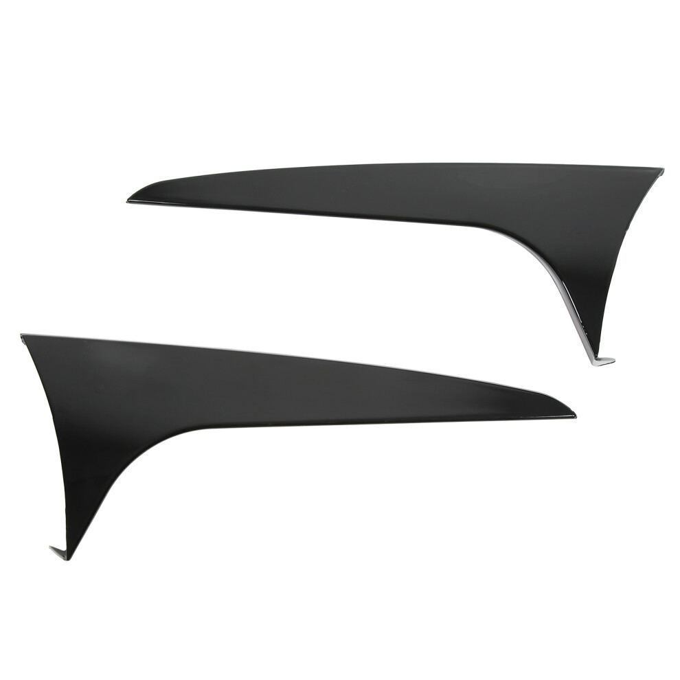 Pair Glossy Rear Window Spoilers For 3 Series F31 Touring 2012-2018 Black 7651375449753