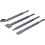 Hammer Drill Chisel Bit 4Piece 250mm Masonry Chisel Set Portable for Prying and Tile Removal 5