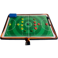Futsal Soccer Clipboard for Coaches with Storage Portable Magnetic Tactics Board Marker Pen and Eraser