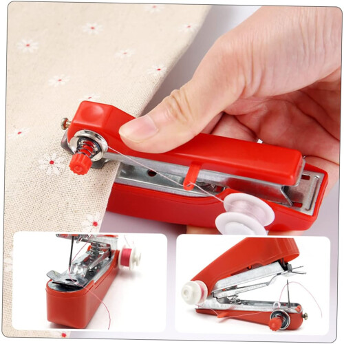 Mini Sewing Machine Handheld with Ergonomic Design for DIY Projects 2