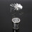 Bougeoir rotatif pour bougie chauffe-plat, support pour- 04 1
