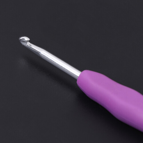 Ergonomic Multi Colour Crochet Hooks Yarn Knitting-5.0mm 1