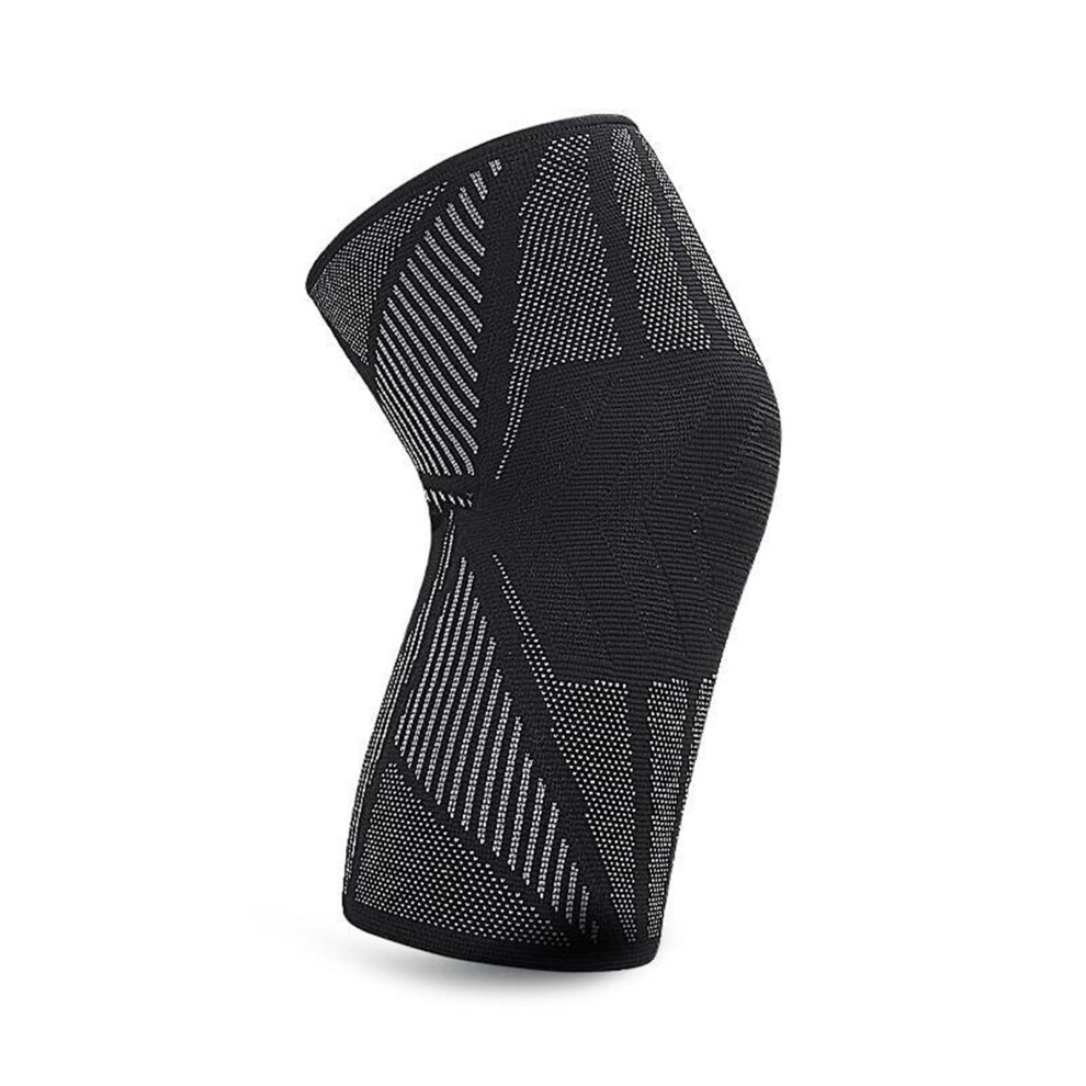 Knee brace, compression sleeve,  stretch, patella stabilizer with silicone, breathable, knee protector