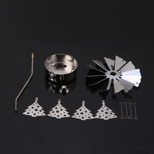 Metal Rotating Tea Light Candle Holders Spinning-  03 1