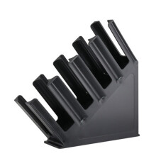 4 Stacks Portable disposable Paper Cup Lid Holder-Black