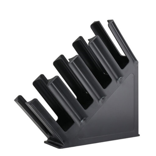 4 Stacks Portable disposable Paper Cup Lid Holder-Black