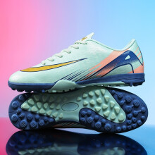 (Light Moon TF, 40) New Men Football Boots Outdoor Non-Slip Breathable Drop Shipping Soccer Shoes Unisex Ultralight Sports Shoes