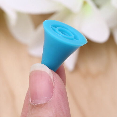 20pcs Cone Shape Knitting Needles Cap Tips Point Protectors 2