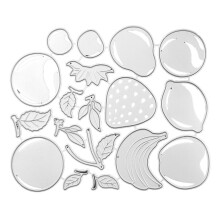 Fruits Metal Cutting Dies Stencil Scrapbooking DIY-Light Green