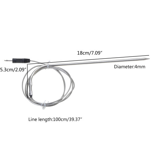 Thermometer Replacement Probe Grill Meat Thermometer 2