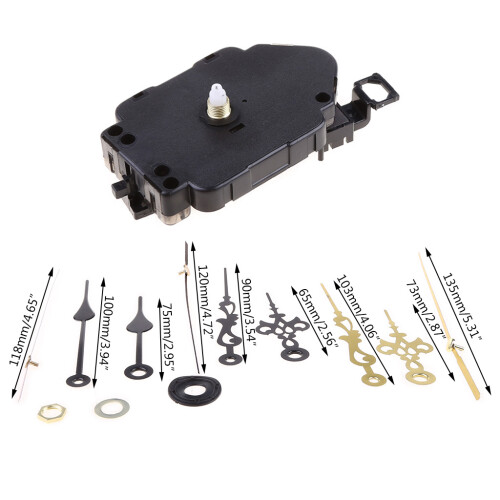 Silent Wall Quartz Pendulum Clock Movement Mechanism DIY 1