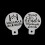 8pcs/set Eid Mubarak Ramadan Moon Coffee Flower Spray-White 5