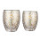Glass Coffee Mug Creative Colorful Star Cup Double Wall-S 3
