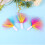 3 Pcs Cats Teaser Toys Replacements Interactive Cats-White 5
