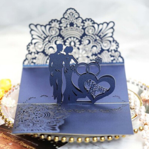 Bride Groom Ring Metal Cutting Dies Stencil Scrapbooking DIY 2