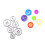 Cutting Dies Paper Embossing Tool Six Buttons Corner Holiday 3