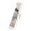 Elegant Folding Hand Fan Bag Holder Dustproof-Deep Blue 3