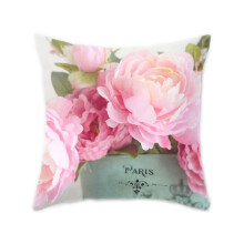 45x45CM Mediterranean Nordic Style Peach Velvet Home-    4