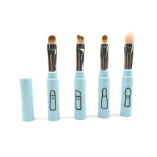 Leichte, tragbare Make-up-Pinsel, doppelseitiges Design für vielseitiges Verblenden, synthetische Fasern und glatte Oberfläche (stabiler Stiel,