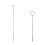 Stainless Steel Sewing Loop Turner Hook for Turning Fabric-S 2