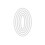 Delicate Oval Frames Metal Cutting Dies Blade Punch-Silver 1