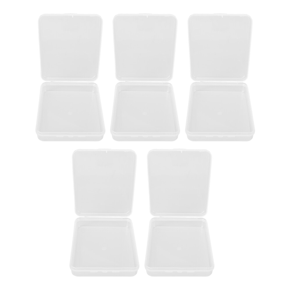 Transparent Appearance Clear Plastic Storage Containers Multi-purpose Use Large Capacity Easy To Carry Dustproof Non Toxic Rounded Edges Sturdy And