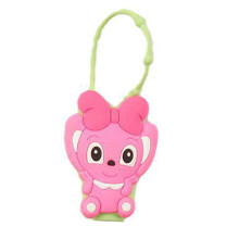 Kids Hand Sanitizer Travel Bottle Holder, Fun Design Silicone Carriers Colorful Jelly Wrap with Detachable Rope, Reusable Portable Empty Bottles for