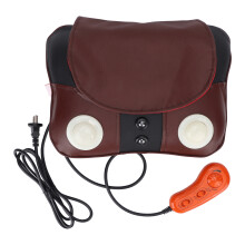 Shiatsu massagekussen met warmtetherapie, geavanceerde 4D Shiatsu-nodes, draadloze diepweefselmassager geschikt voor nek, rug en benen, veelzijdig in