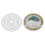 Circle Frame Metal Cutting Dies Stencil DIY-Silver M 2