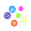 Cutting Dies Paper Embossing Tool Six Buttons Corner Holiday 7