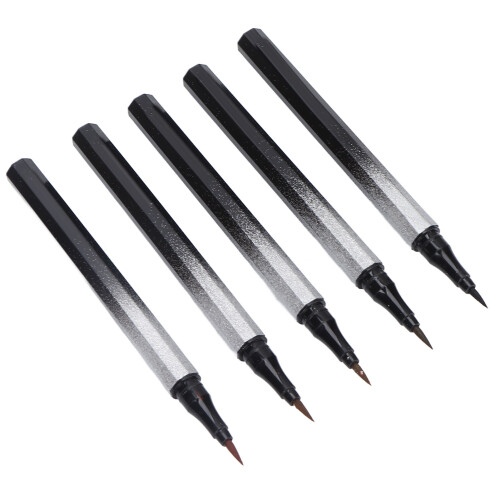 Αδιάβροχο Eyeliner για όλη μέρα, Υγρό Eyeliner με σύνθεση που δεν μουτζουρώνει και 1