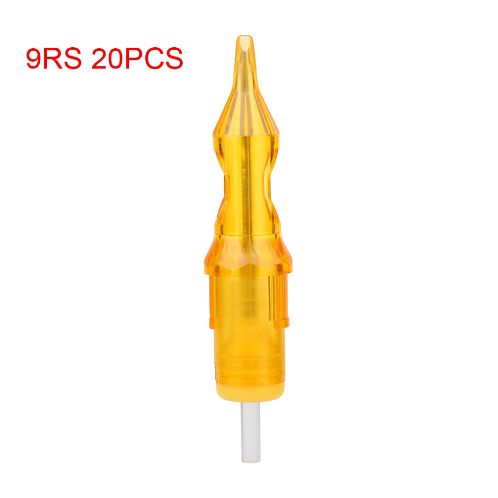 Prevent Ink Leakage Tattoo Needle Cartridge Compatible Coil Tattoo Machine Disposable Tattoo Needle Cartridge Set High Elasticity Silicone Gel