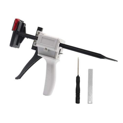 Silicone Glue Dispenser and Toothpaste Tube Squeezer with Ergonomic Grip for Precise Application