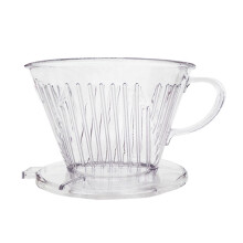 Pour Over Coffee Dripper Clear for Office Home Bar Cafe Use