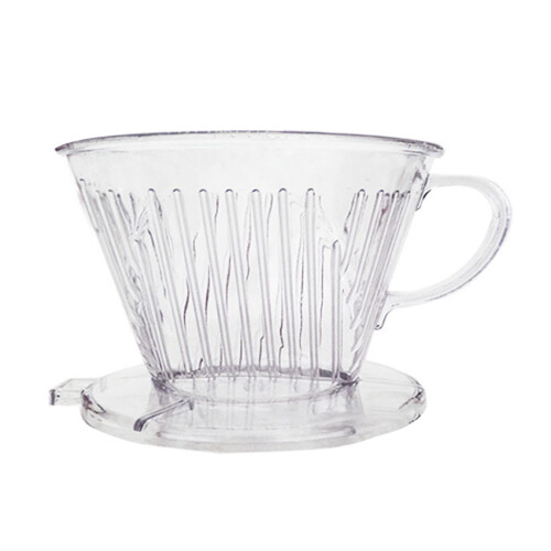 Pour Over Coffee Dripper Clear for Office Home Bar Cafe Use
