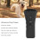 Ultrasonic Dog Chaser LED Portable Trainer Ergonomic Handle Bark Control 3