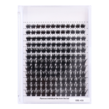 Einzelne falsche Wimpern in verschiedenen Längen Black Model 4