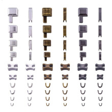 Kit de Reparación de Cremalleras de 60 Piezas, Reemplazo de Deslizadores de Cremallera de Metal (Tamaño 3, 5, 8, 10)