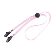 Multipurpose Grip Headwear Securer With Flexible Tie-Light pink