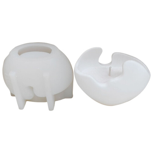 Eggshell Silicone Candlestick Mould For Tealight Holder Candle
