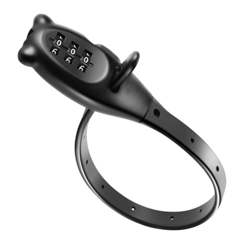 Scooter Cable Lock Adjustable Antitheft 3Digit Combination For Bike Skateboard Gate Cabinet 9347817576474