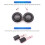 KUERL Auto Tweeter Auto Luidspreker Universele Hoge Efficiëntie Luidspreker Super Luidspreker Geluid Auto Tweeter Kit 9
