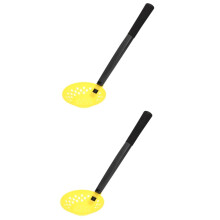 Ice Scoop 2Pack Ergonomic Handle Professional Ice Skimmer For Outdoor Fishing Compact Design
