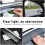 Car Front Rear Wind Deflectors, Side Window Air Deflectors, Sun Visor Rain Guards 4