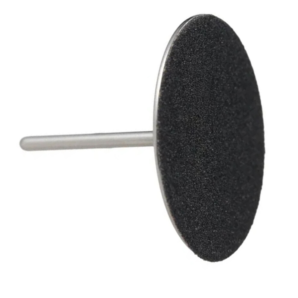 Black 50Pcs Sandpaper Disks For Foot Callus Remover 15Mm-35Mm,