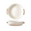 Ceramic Baking Dish For Oven DoubleHandled Lasagna Pan Casserole Dish 8.5Inch White Bakeware 1