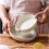 Ceramic Baking Dish For Oven DoubleHandled Lasagna Pan Casserole Dish 8.5Inch White Bakeware 5